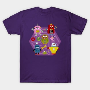 Robots Vintage T-Shirt